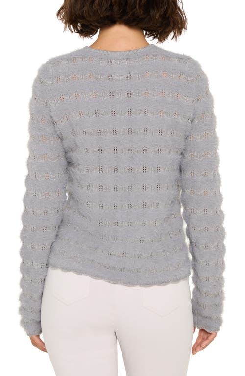 Nic + Zoe Nic+zoe Cozy Waves Sweater In Gray