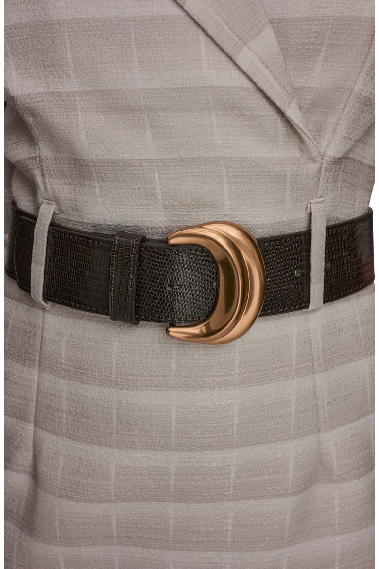 Belted Sheath Dress, Alternate, color, CREAM/VAPO