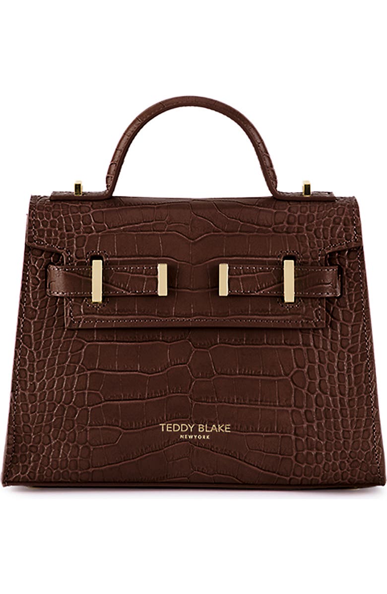 Teddy Blake Ava Croco 9", Main, color, Brown