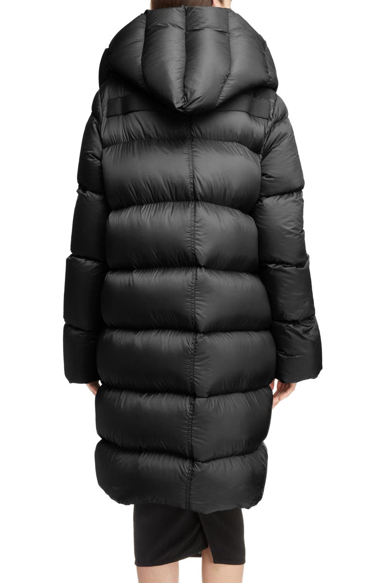 Rick Owens Down Fill Puffer Coat, Alternate, color,