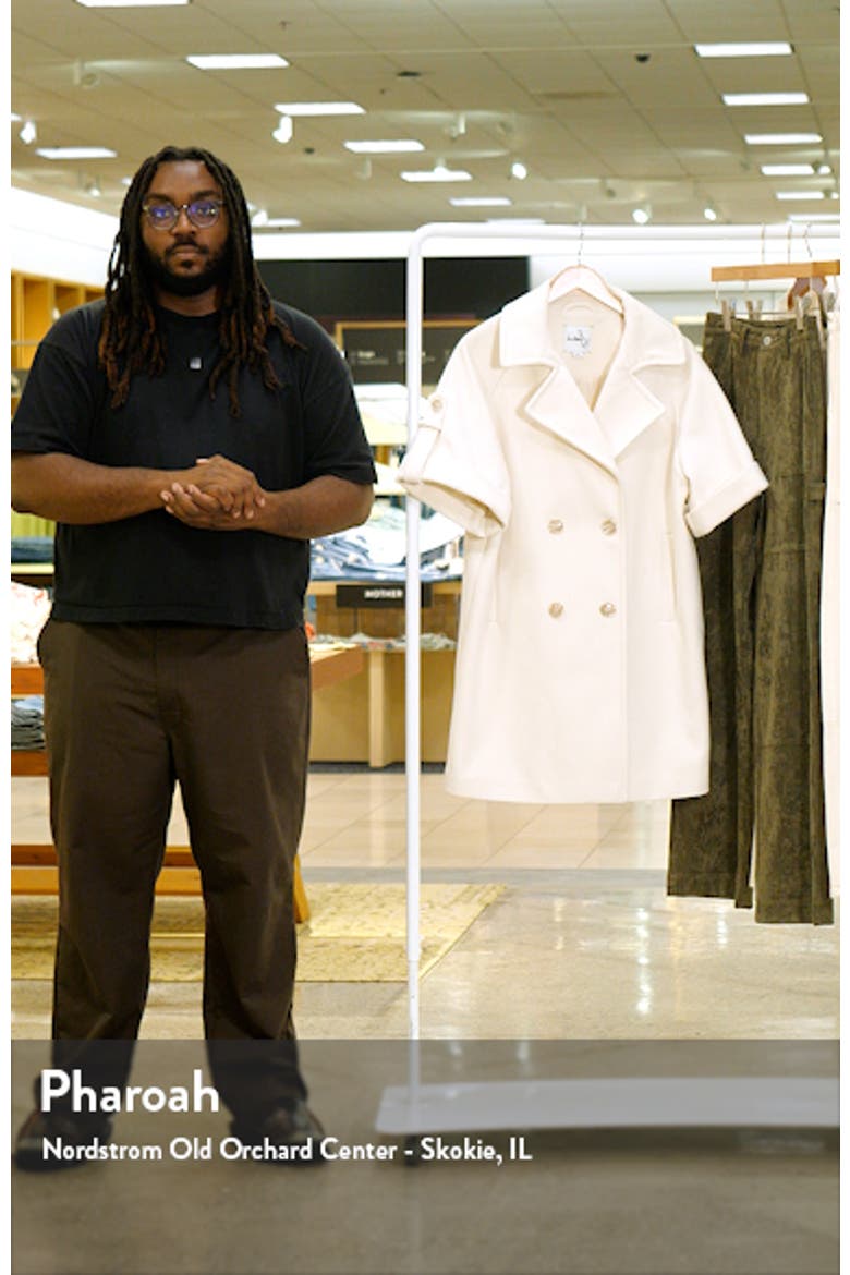 Double Breasted Cape Coat video