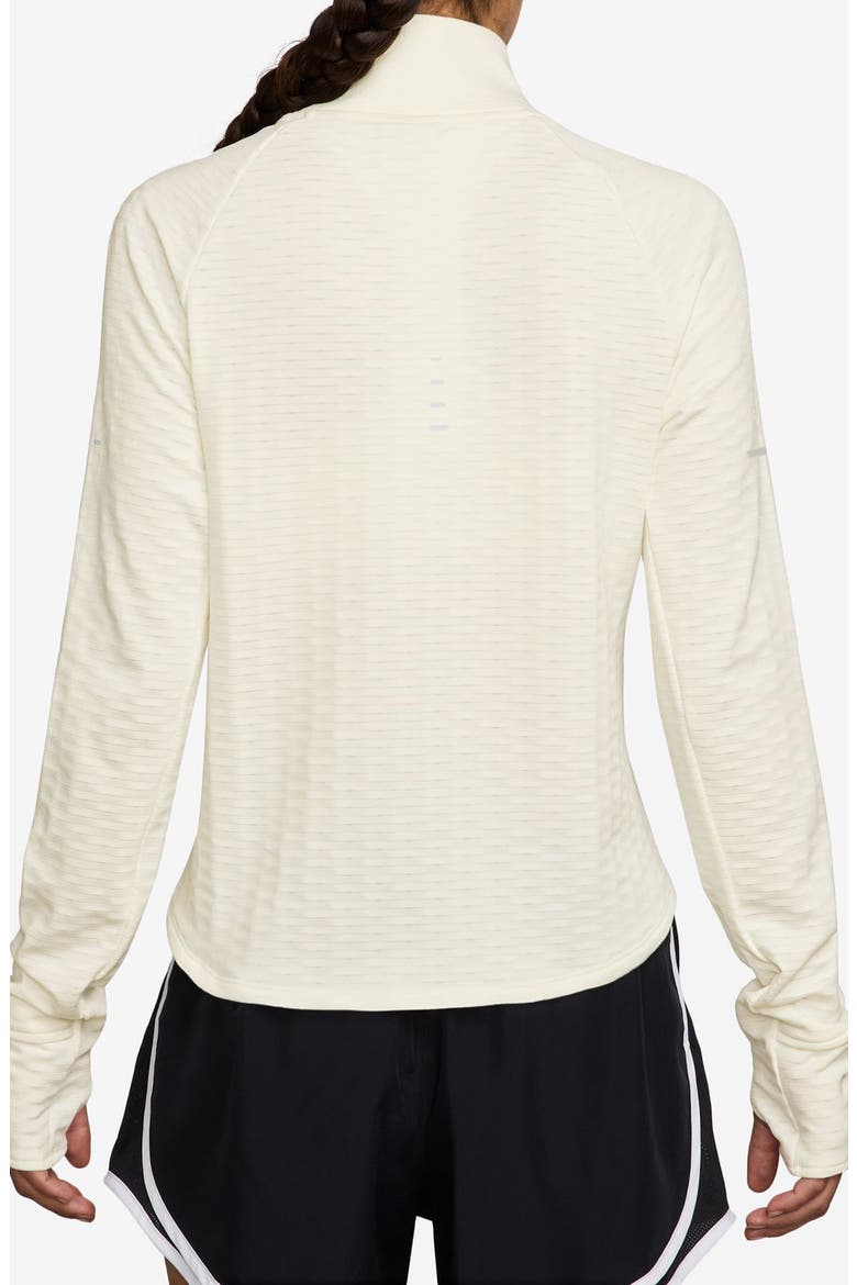 Therma-FIT Swift Mock Neck Running Top, Alternate, color, 133 SAIL/ REFSIL
