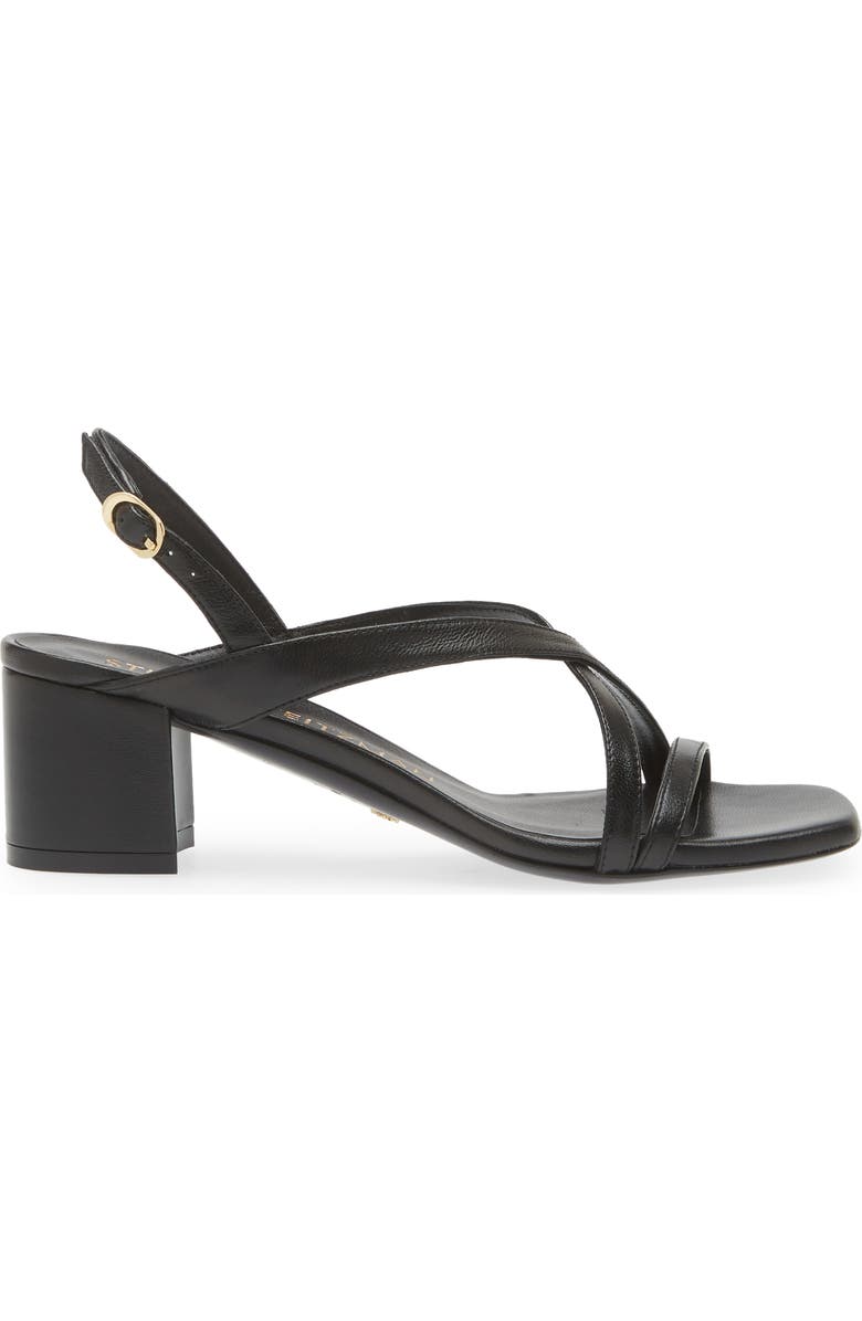 Stuart Weitzman Oasis 50 Block Sandal, Alternate, color,