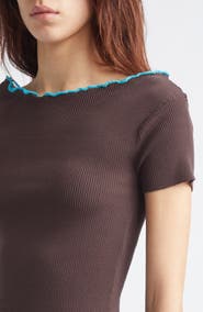 Paloma Wool Sonbou Cotton Rib Sweater
