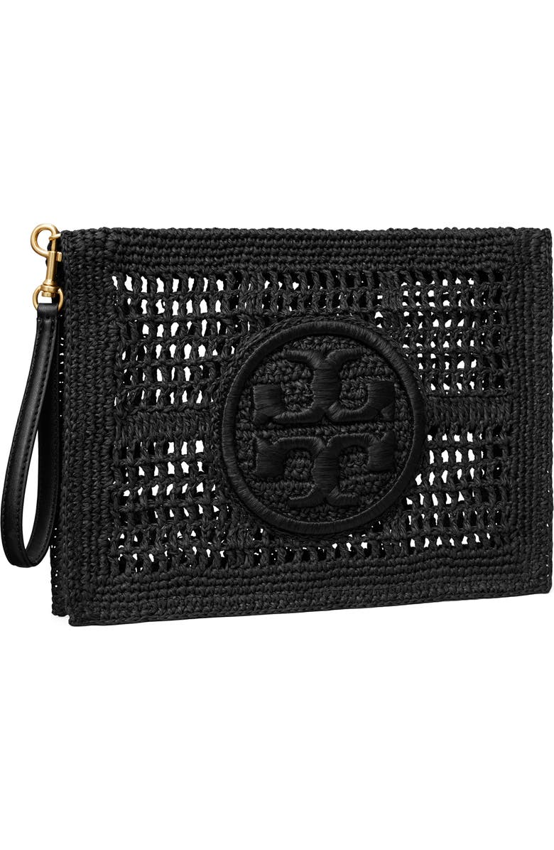 Tory Burch Ella Hand Crochet Wristlet, Alternate, color,