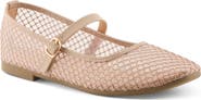Patrizia by Spring Step Sharkey Rhinestone Mesh Mary Jane Flat