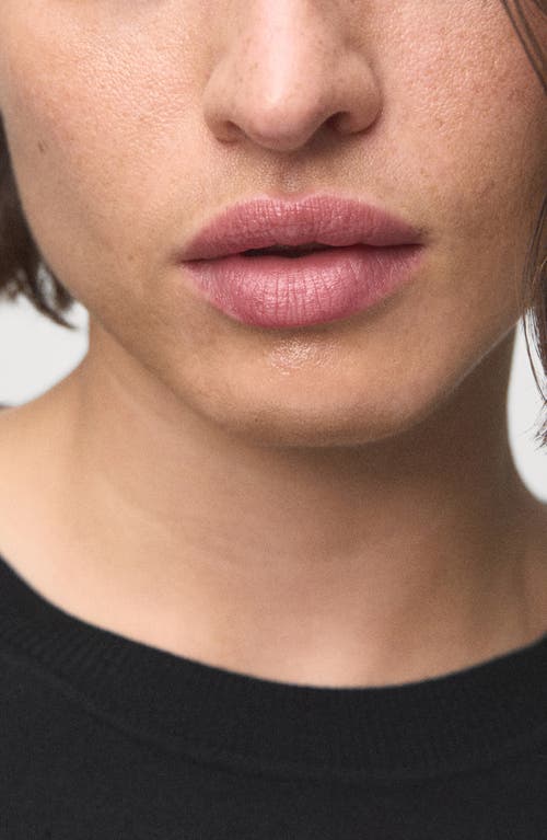 Mango Fine Knit Crewneck Sweater In Black