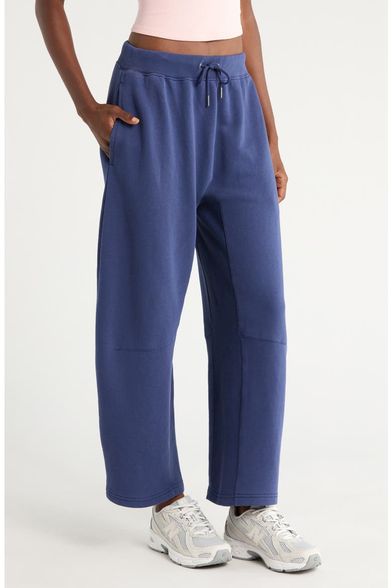 FP Movement You Wish Tie Waist Sweatpants, Alternate, color, BLACK GRAPE