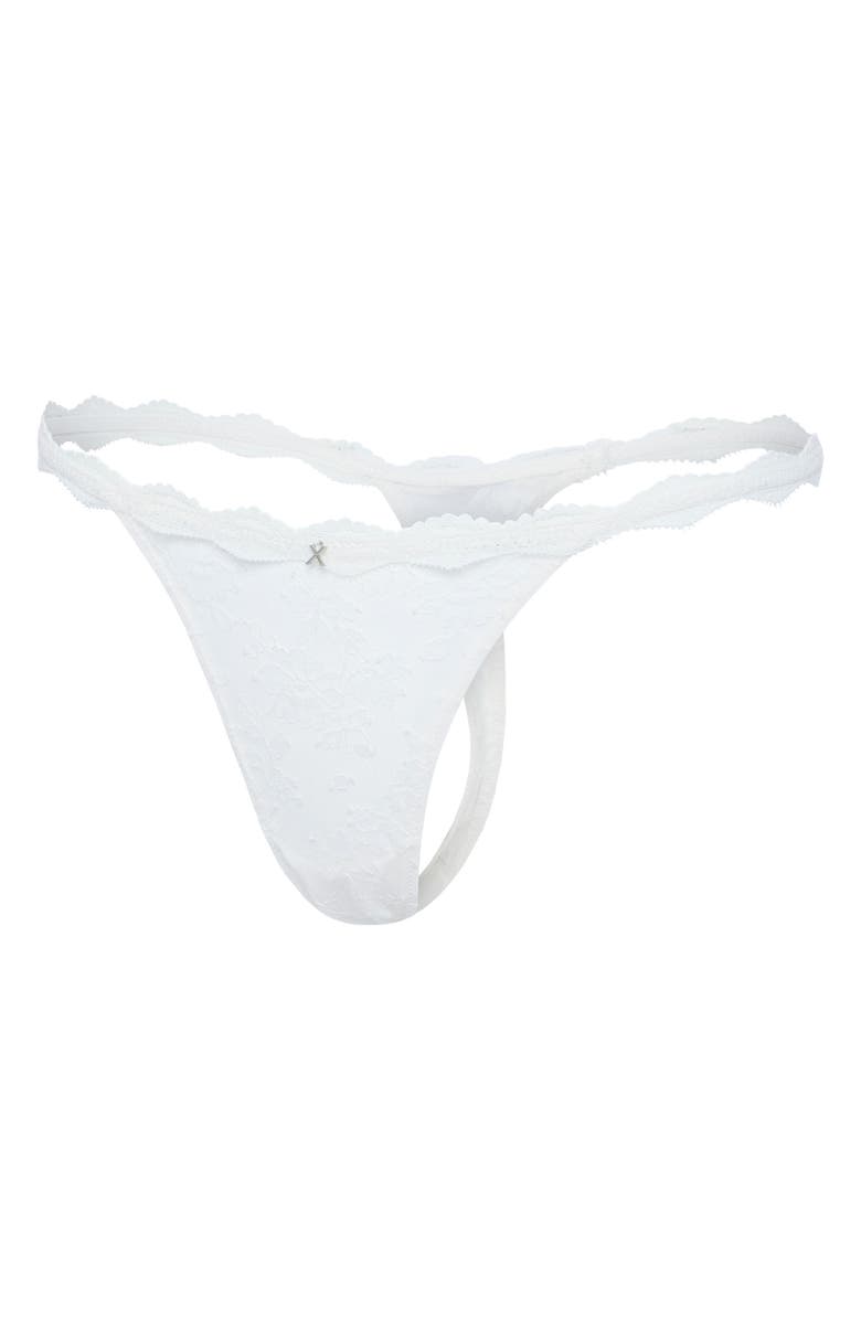 SAVAGE X FENTY At First Sight Thong, Main, color, Hazy White