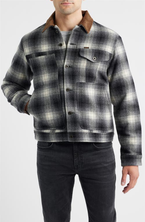 Filson Spokane Short Wool Blend Insulated Cruiser Jacket In Multi