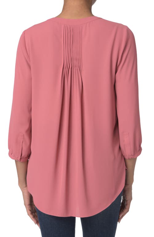 Nydj Pintuck Blouse In Michaela