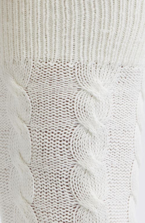 Ugg(r) Zanika Cable Thigh High Socks In White