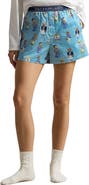 Polo Ralph Lauren Cotton Boxer Pajama Shorts