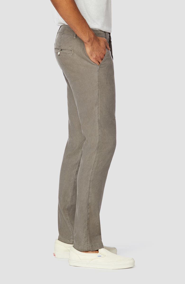 Hudson Jeans Classic Slim Straight Fit Stretch Linen Blend Chino Pants, Alternate, color, 
