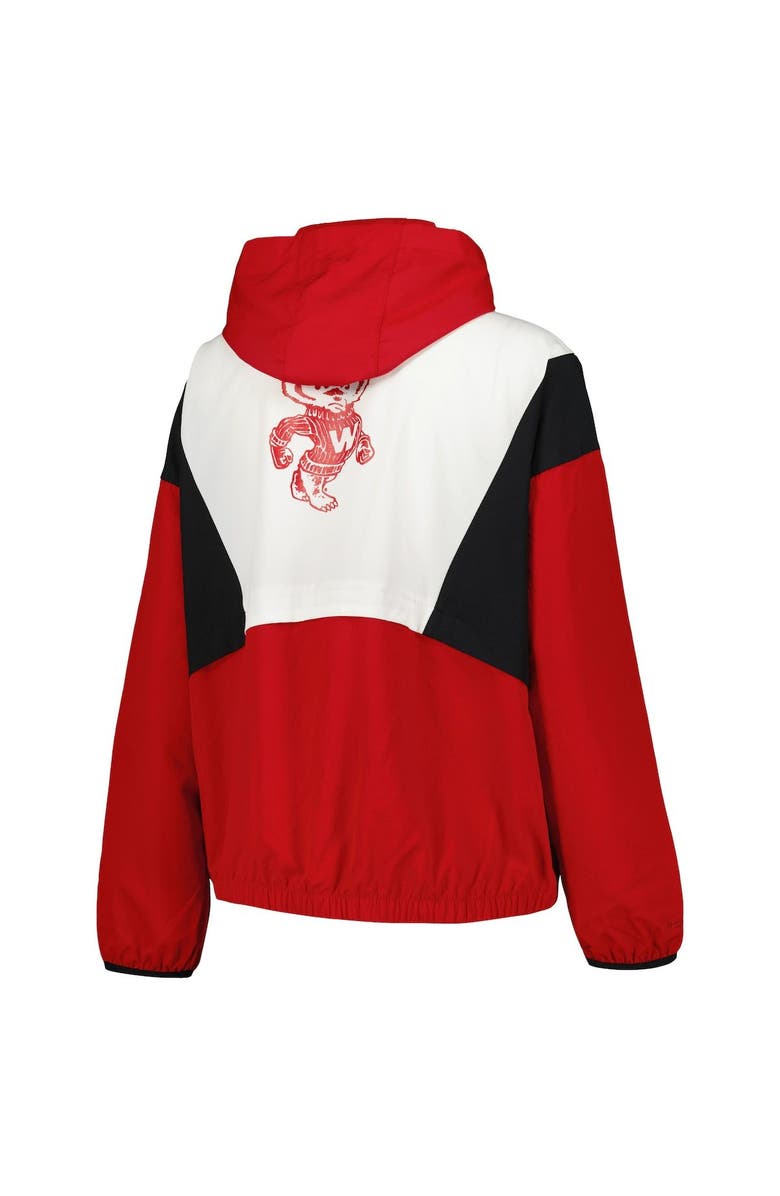 Under Armour Women's Under Armour Red/White Wisconsin Badgers Game Day Full-Zip Jacket, Alternate, color,