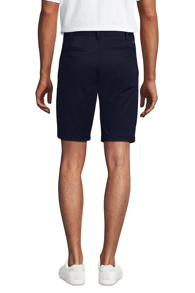 Traditional Fit 9" Flex Performance Golf Shorts, Alternate, color, Radiant Navy