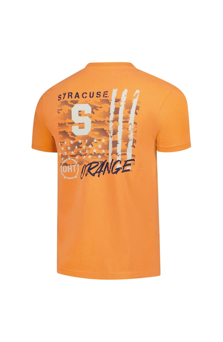 IMAGE ONE Men's  Orange Syracuse Orange Comfort Colors OHT Camo Overlay T-Shirt, Alternate, color, Orange
