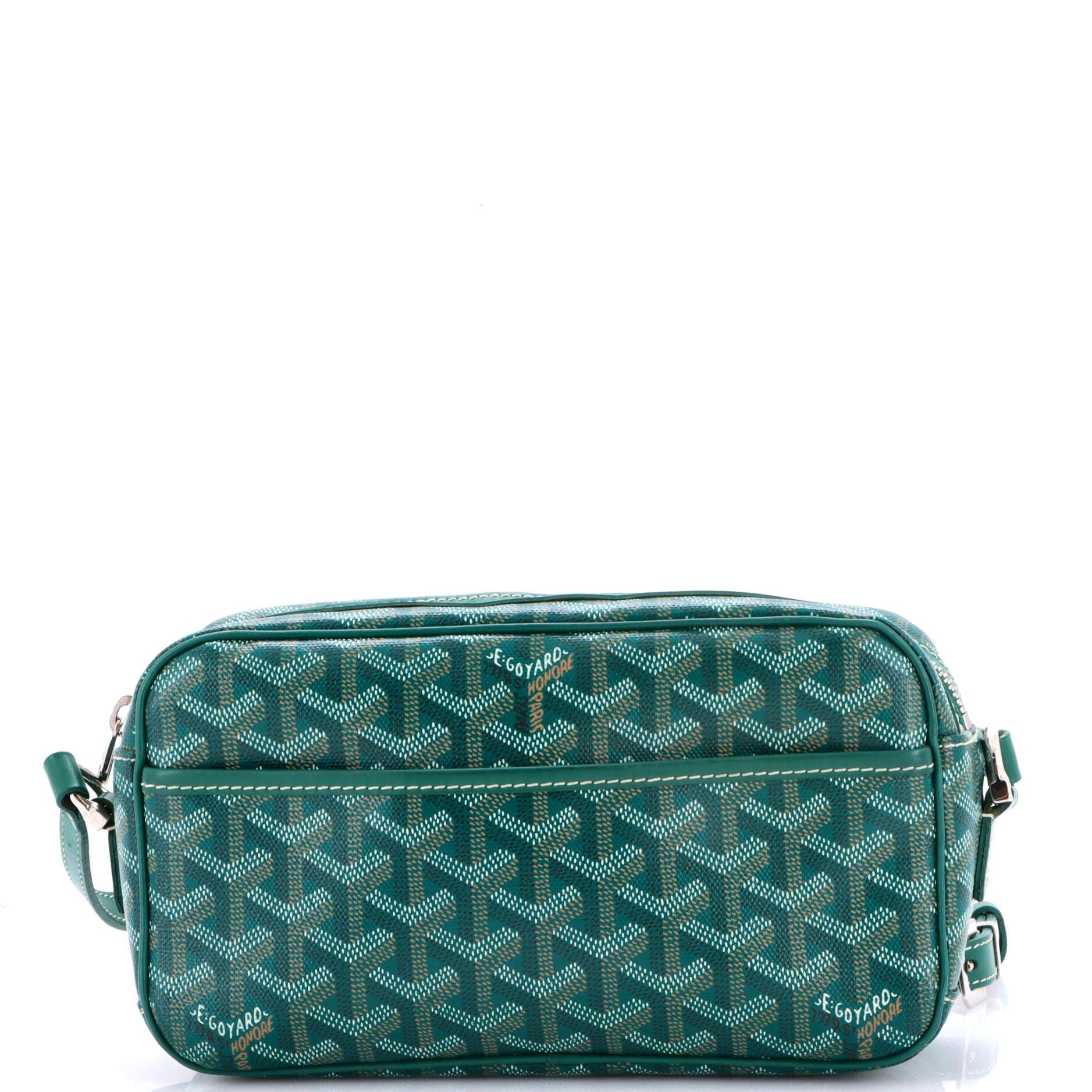 Cap Vert Bag Coated Canvas, Main, color, Green