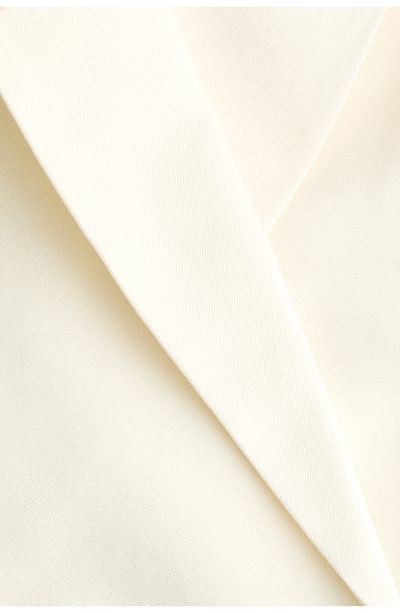 H&M Double-breasted Blazer, Alternate, color, Cream