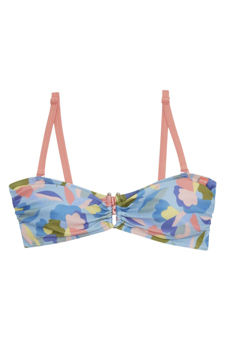 Aceana Iii Abstract Floral Bikini Top, Main, color, Blue