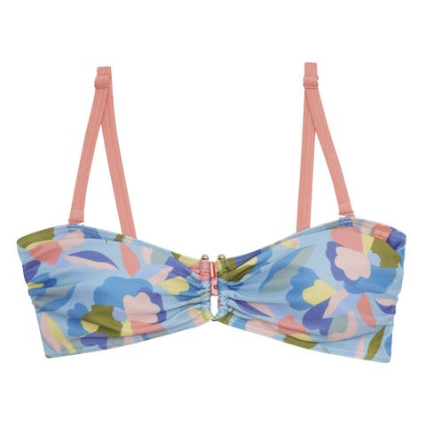 Aceana Iii Abstract Floral Bikini Top