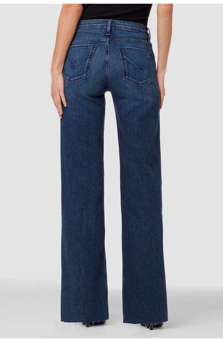Hudson Jeans Rosie High Rise Wide Leg, Alternate, color, Dover