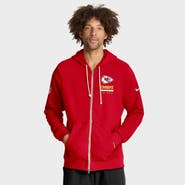 Nike Men's Nike Red Kansas City Chiefs Sideline Standard Issue Utility Player Dri-FIT Full-Zip Hoodie
