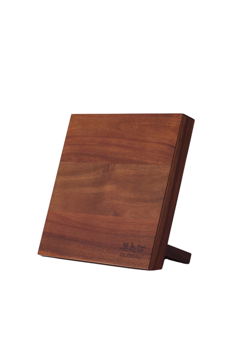Magnetic Easel Knife Block, Main, color, Acacia