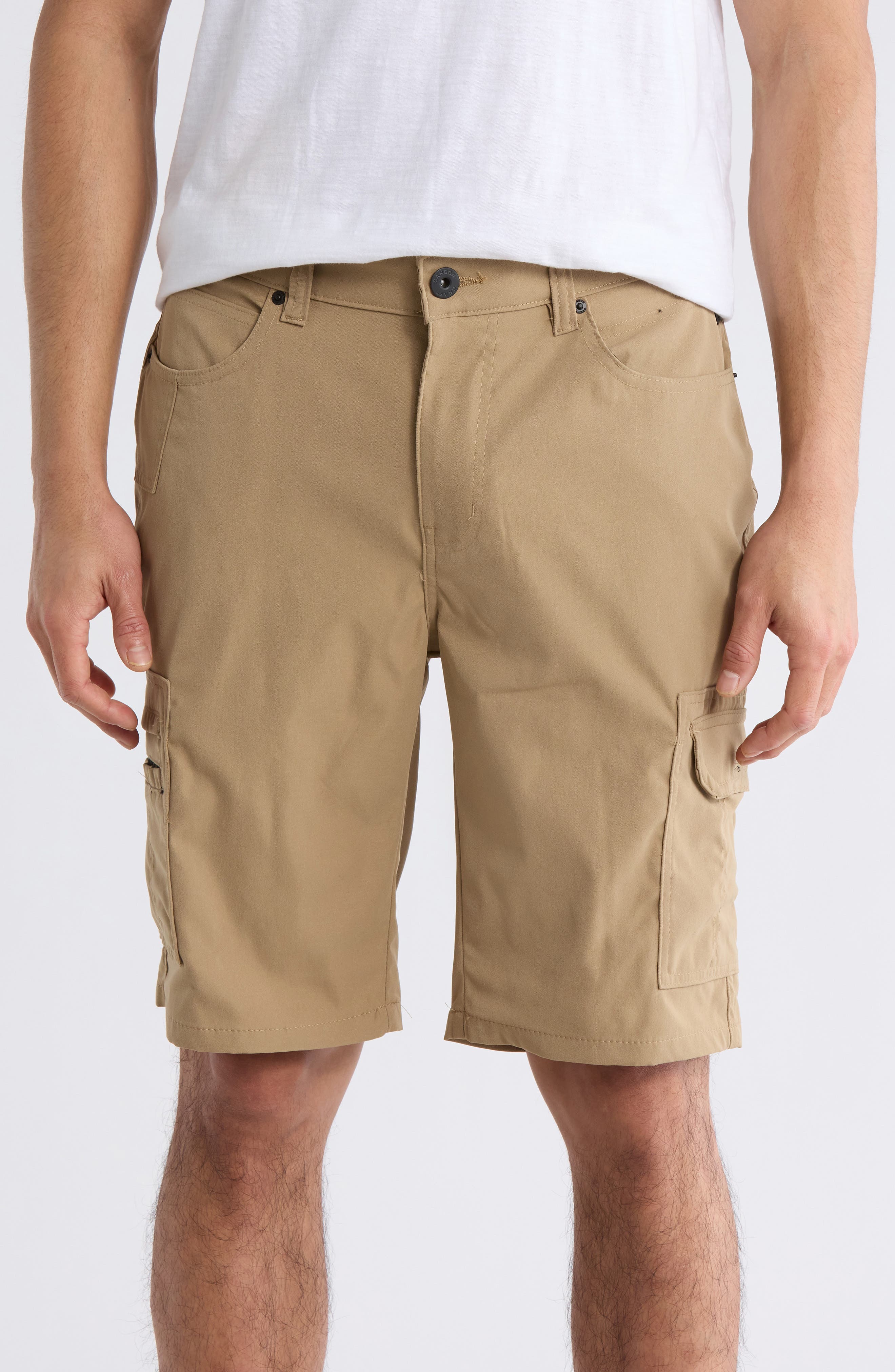 CARBON + CRAFT Water Resistant Cargo Shorts