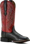 Ariat Round Up Wide Toe Stretch Western Boot