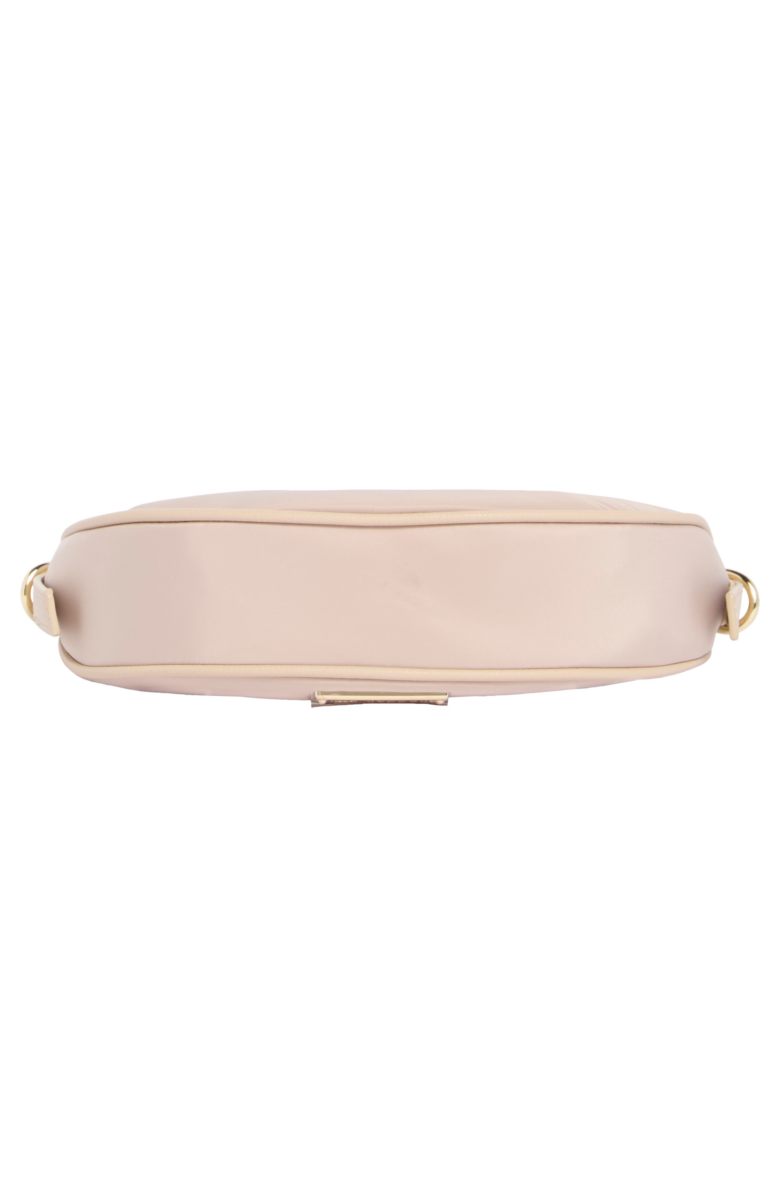 Crescent Shoulder Bag, Alternate, color, TAUPE