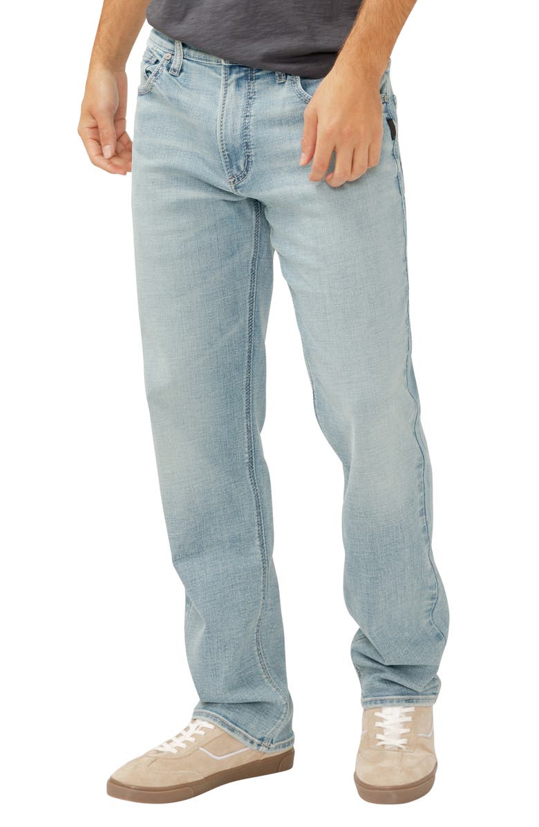 Silver Jeans Co. Grayson Classic Straight Leg Jeans, Main, color, Billy