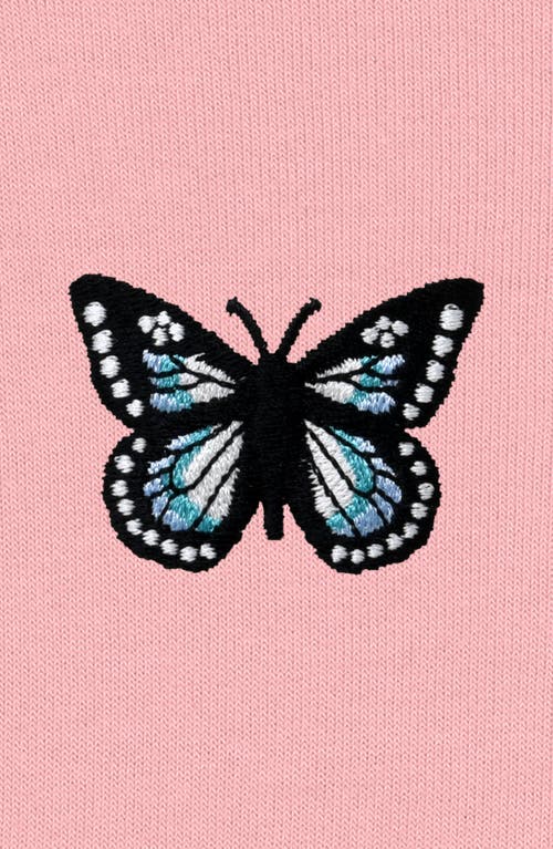 DALIX DALIX BUTTERFLY CROPPED HOODIE 