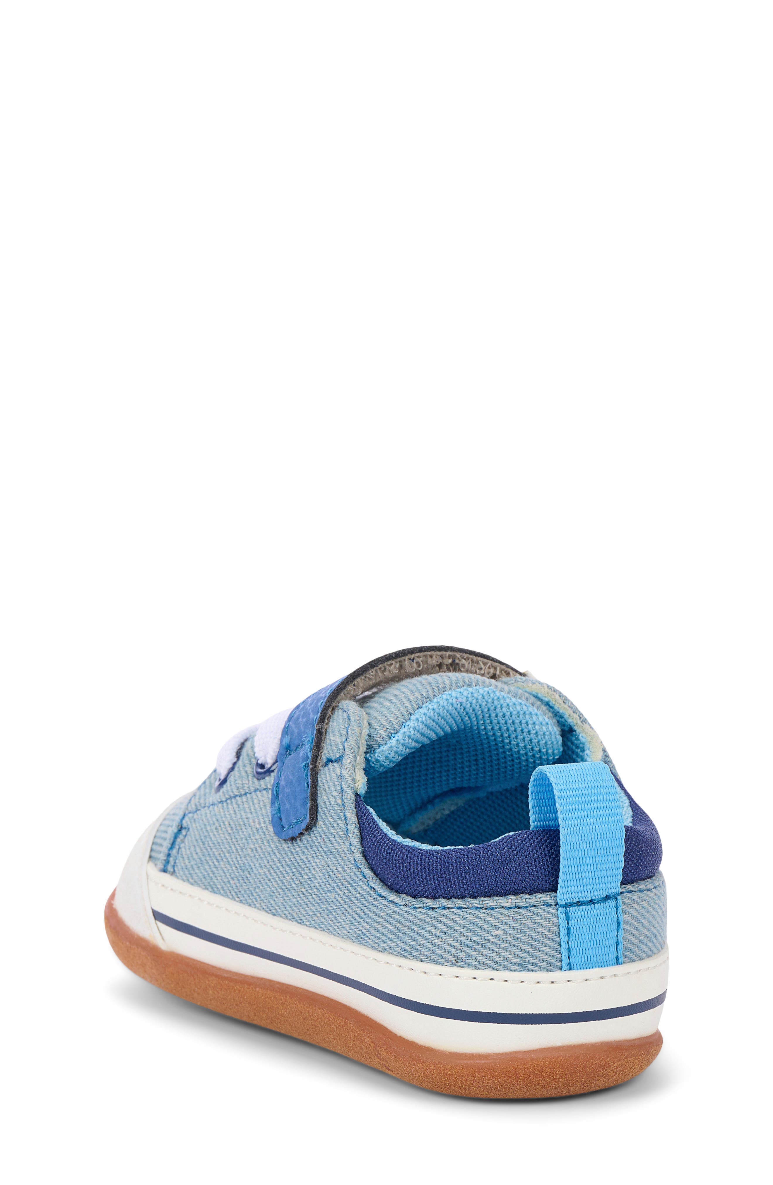 Kids' Stevie Mini Sneaker, Alternate, color, WASHED DENIM