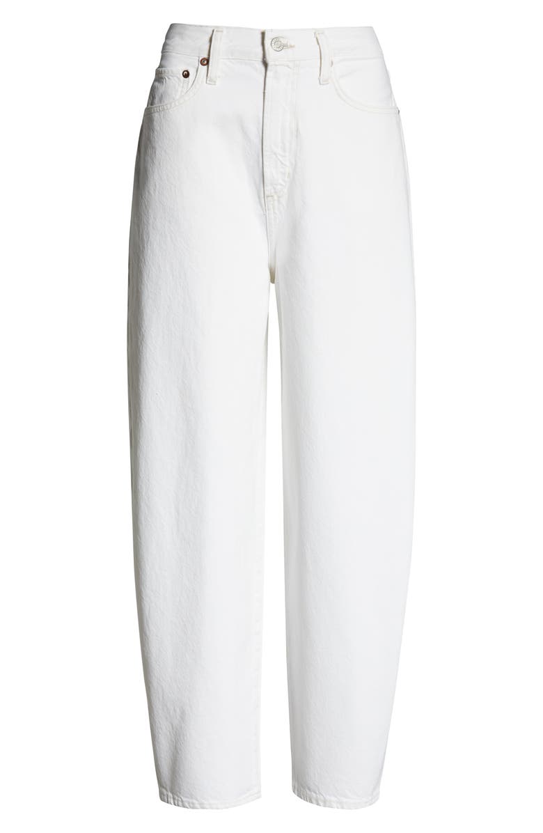 AGOLDE High Waist Organic Cotton Balloon Jeans, Alternate, color,