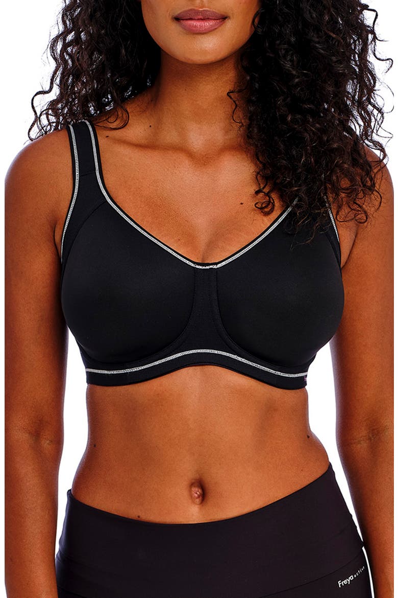 Active Underwire Molded Sports Bra, Main, color, STORM