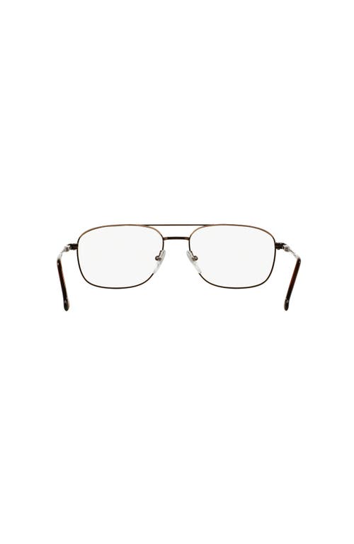 Sferoflex 56mm Square Optical Glasses In Black