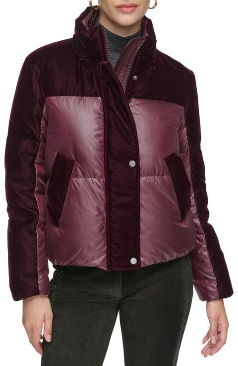 Hooded Quilted Down Puffer Jacket
