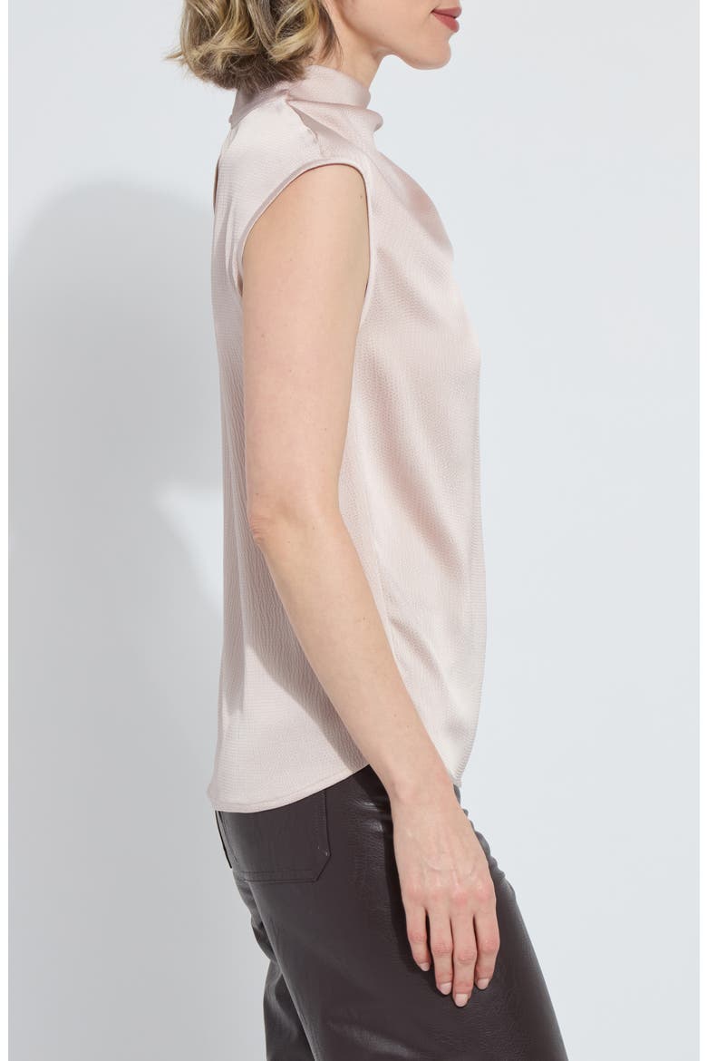 Aisha Sleeveless Cowl Neck Top, Alternate, color, ROSE PET