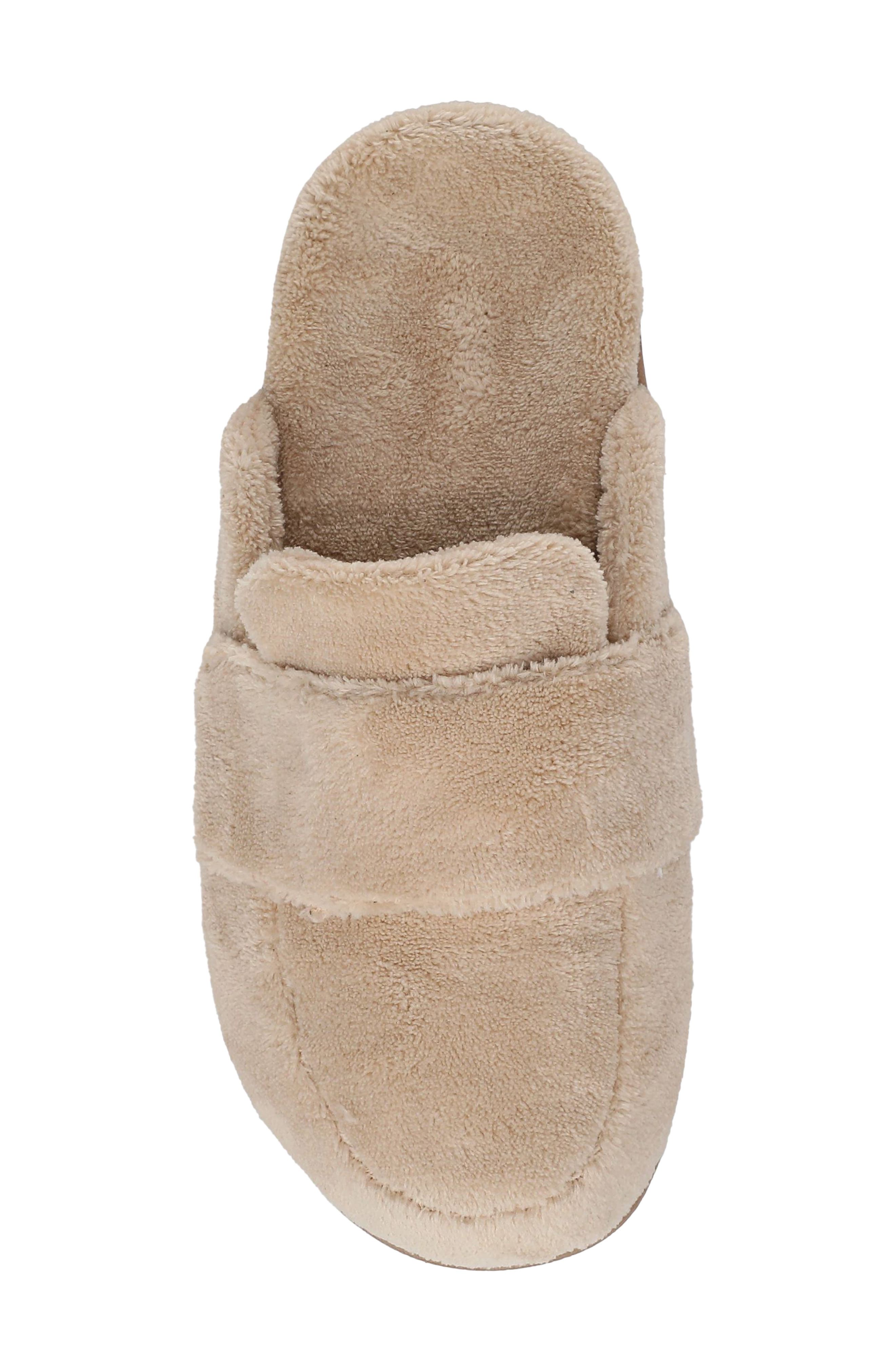 Gemma II Slipper, Alternate, color, TAN TERRY