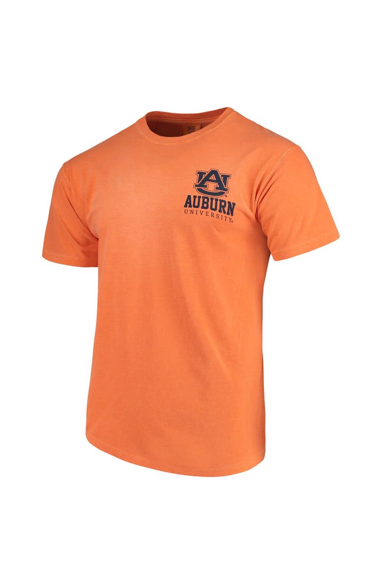 IMAGE ONE Men's Orange Auburn Tigers Comfort Colors Campus Icon T-Shirt, Alternate, color,