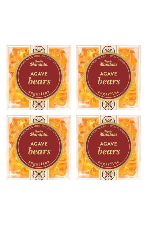Set of 4 Agave Bears Candy Cubes