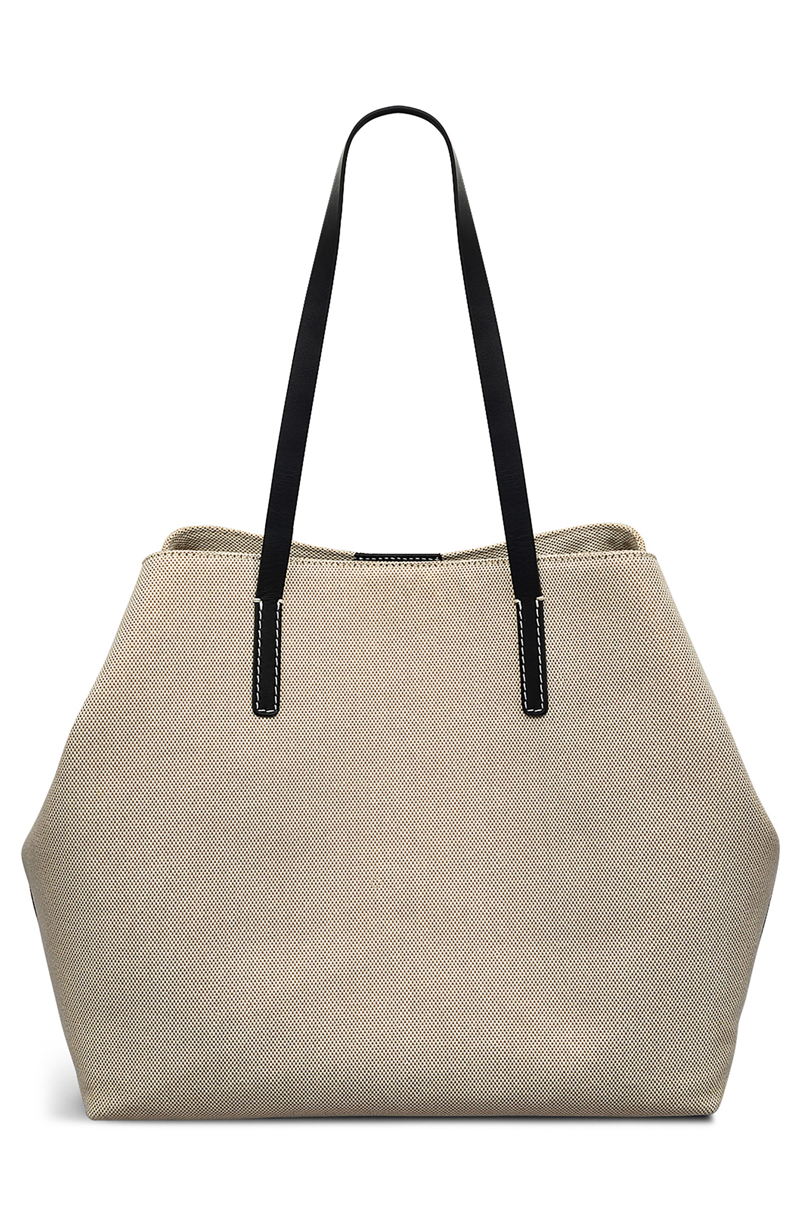 Radley Dukes Place Canvas Tote Bag & Pouch, Alternate, color, 