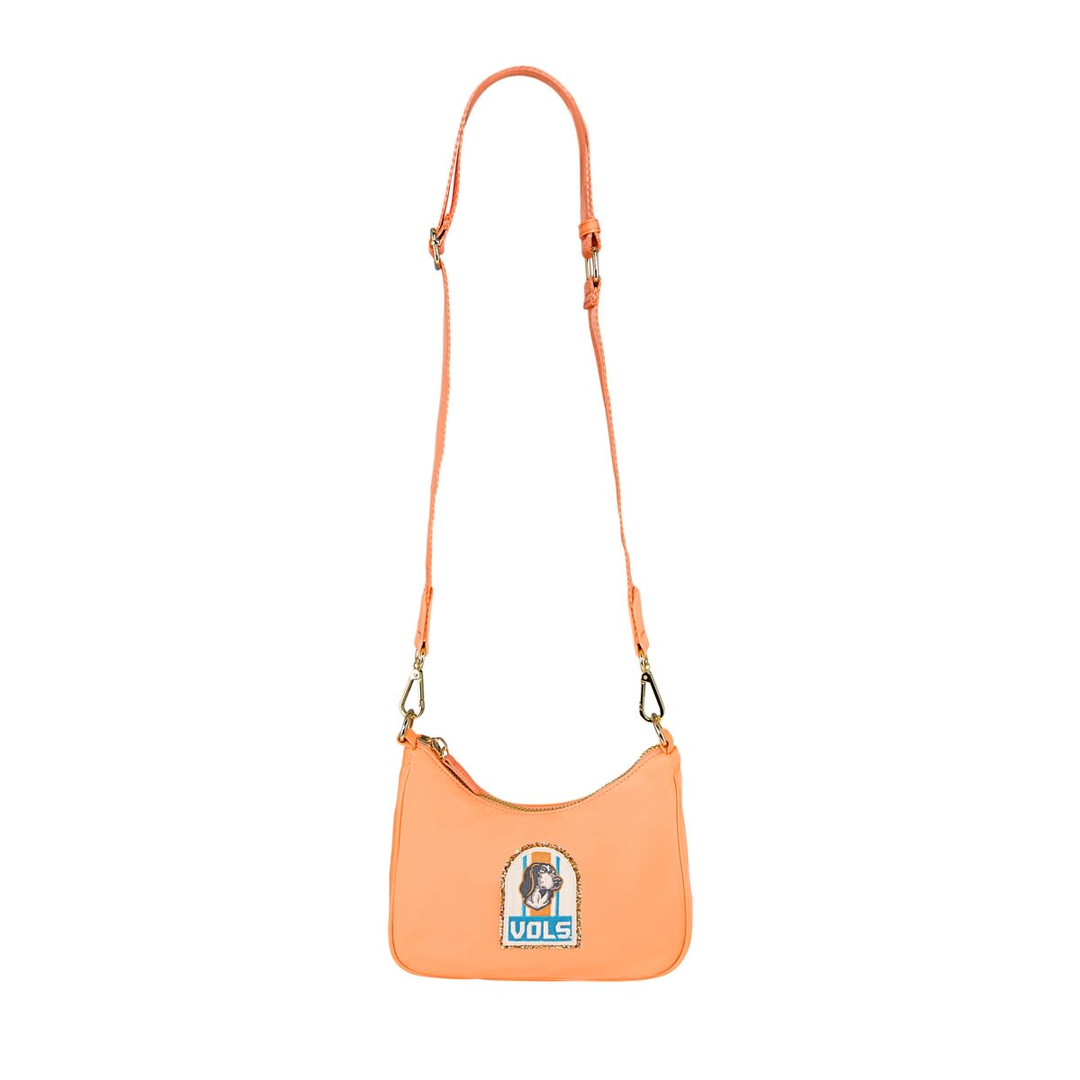 Stoney Clover Lane Stoney Clover Tennessee Volunteers Curved Crossbody Bag, Main, color, 