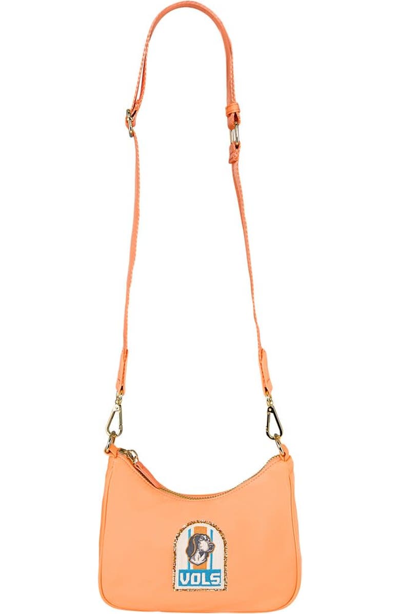 Stoney Clover Lane Stoney Clover Tennessee Volunteers Curved Crossbody Bag, Main, color,