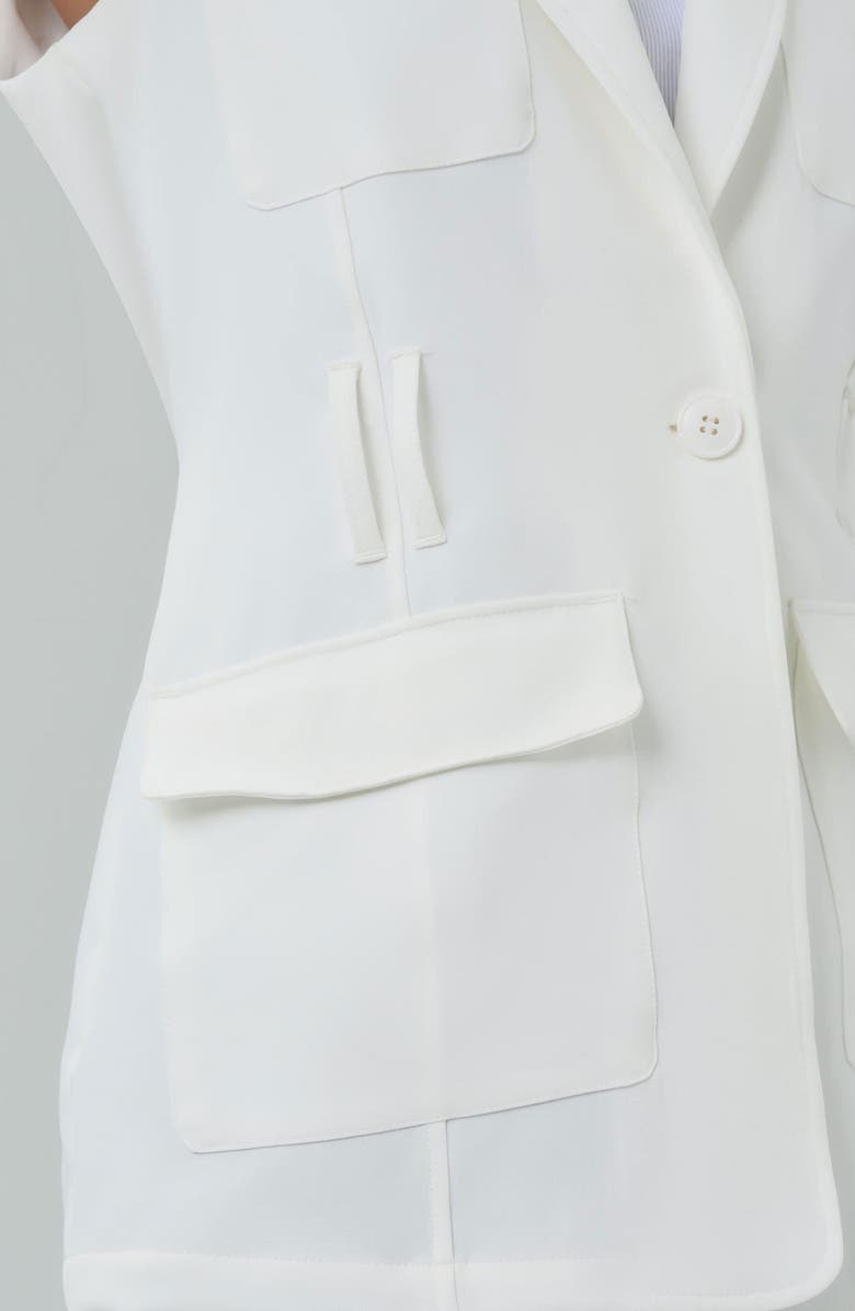 Anatomie Alyssa Belted Utility Vest, Alternate, color, 