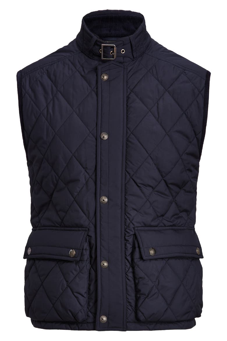 Ralph Lauren Purple Label Leyland Diamond Quilted Vest (Men