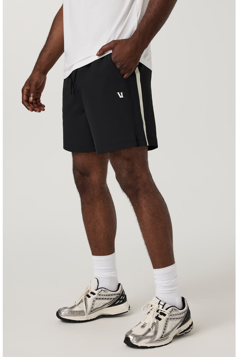 Crosscourt Pro Performance Shorts, Alternate, color, BLACK