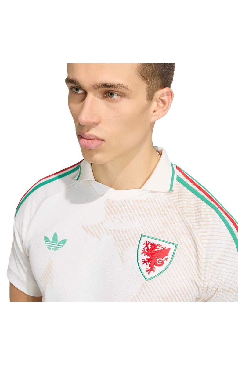 adidas Men's adidas  White Wales National Team FIFA x World Cup 2026  Replica Jersey, Alternate, color, White