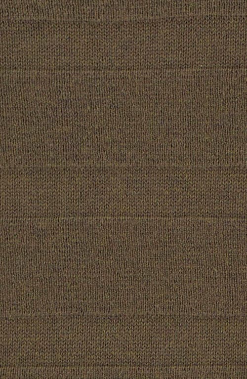 Barbour Fenhill Cotton & Wool Blend Long Sleeve Polo In Green